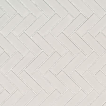 MSI Domino Herringbone Mosaic Tile White