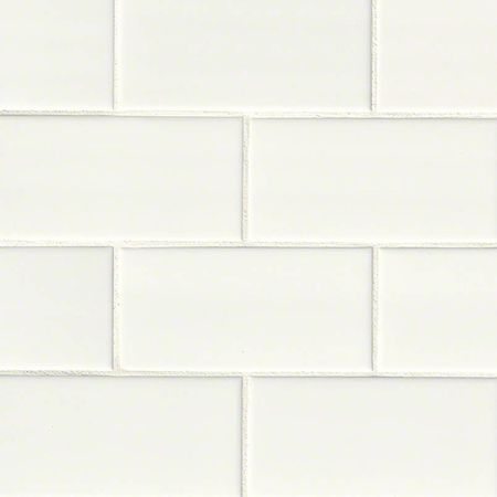 MSI Subway Tile 3x6 White Ceramic