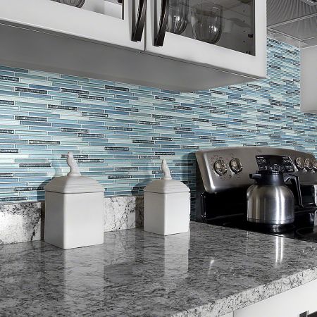 Shaw Floors Ceramic Solutions Molten Linear Glass Santorini