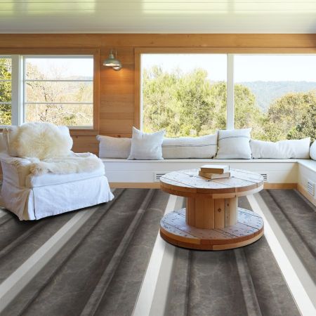 Shaw Floors Ceramic Solutions Boca Chair Rail Royal Gray