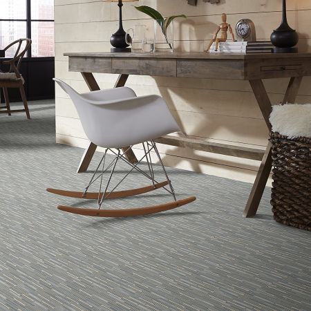 Shaw Floors Ceramic Solutions Molten Linear Glass Pewter