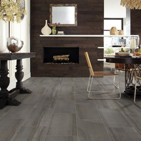 Shaw Floors Ceramic Solutions Coliseum 12x24 Matte Coal