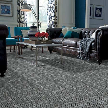 Shaw Floors Ceramic Solutions Molten Linear Glass Obsidian