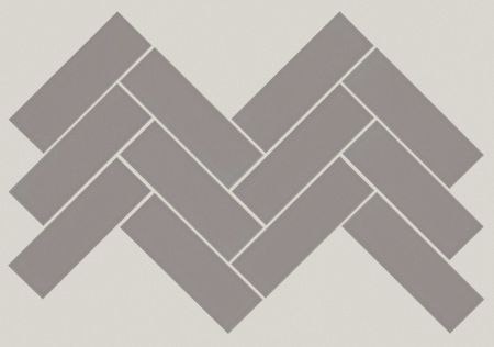 Shaw Floors Ceramic Solutions Grandeur Herringbone Matte Taupe