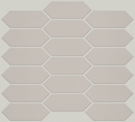 Shaw Floors Ceramic Solutions Grandeur Picket Gloss Warm Grey