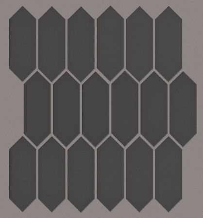 Shaw Floors Ceramic Solutions Grandeur Picket Matte Carbon