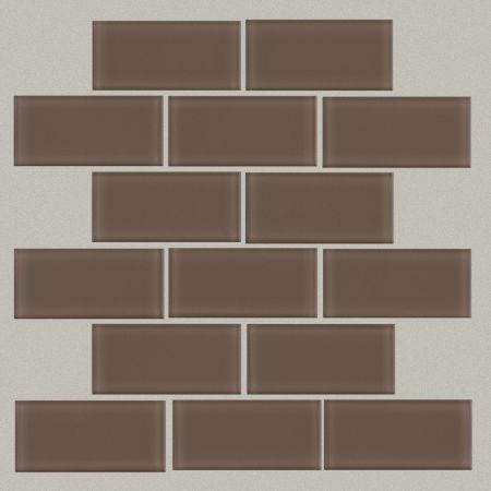 Shaw Floors Ceramic Solutions Ascendant 2x4 Mosaic Balanced Taupe