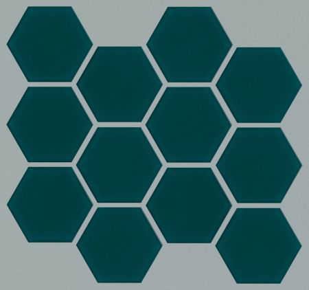 Shaw Floors Ceramic Solutions Ascendant 3" Hex Viridian