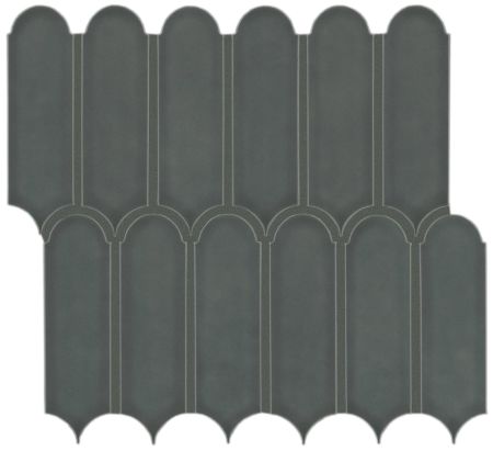 Shaw Floors Ceramic Solutions Inverse Aspect Elongated Fan Cozy Sage