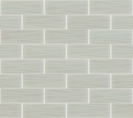 Shaw Floors Ceramic Solutions Cardinal 8x24 Wave Glass Mist