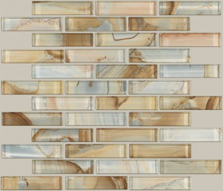 Shaw Floors Ceramic Solutions Mercury Glass Amber