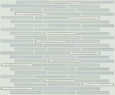 Shaw Floors Ceramic Solutions Molten Linear Glass Platinum