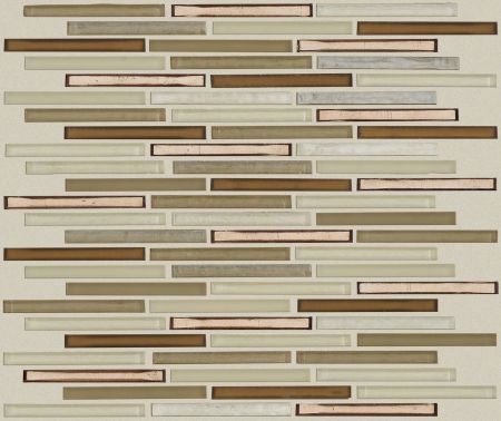 Shaw Floors Ceramic Solutions Molten Linear Glass Penny