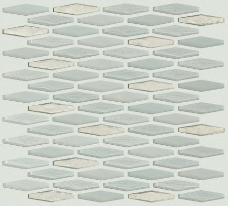 Shaw Floors Ceramic Solutions Molten Stretch Hexagon Glass Platinum