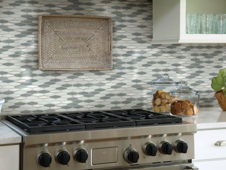 Shaw Floors Ceramic Solutions Molten Stretch Hexagon Glass Nickel