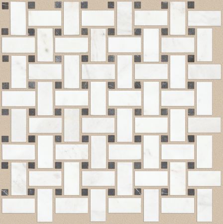 Shaw Floors Ceramic Solutions Boca Basketweave Mosaic Admiral