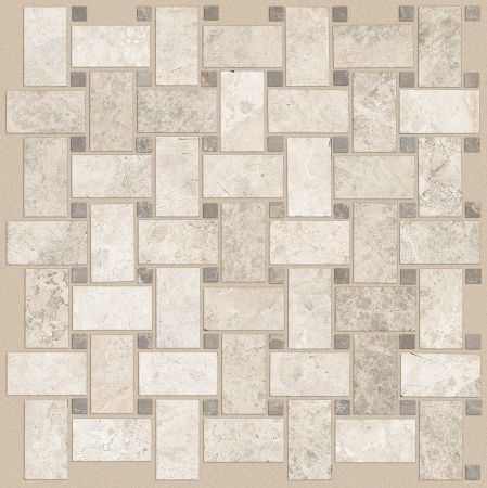 Shaw Floors Ceramic Solutions Boca Basketweave Mosaic Harbor