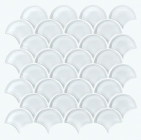 Shaw Floors SFA Paramount Fan Glass Mosaic Ice