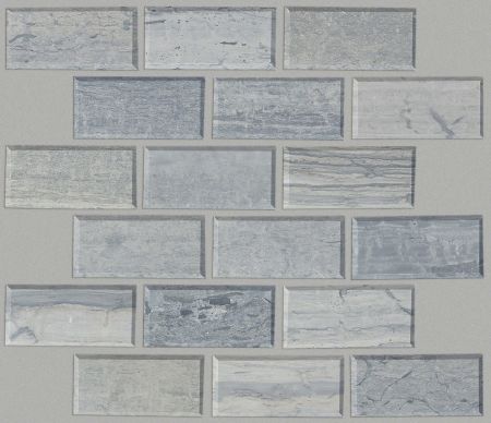 Shaw Floors SFA Pearl 2x4 Beveled Edge Blue Grigio