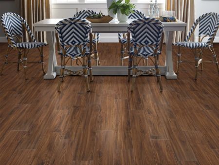 Shaw Floors Resilient Residential Impact Plus Deep Mahogany