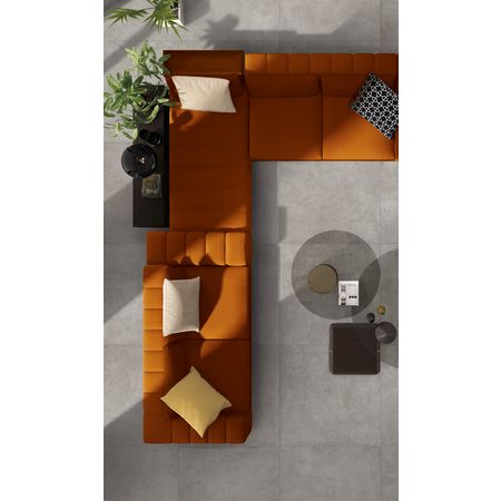 Emser Network Porcelain Matte Silver