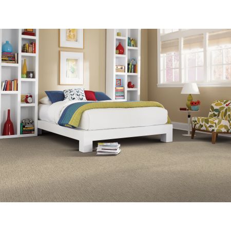 Mohawk Everstrand Sculptured Touch Sand Pebble