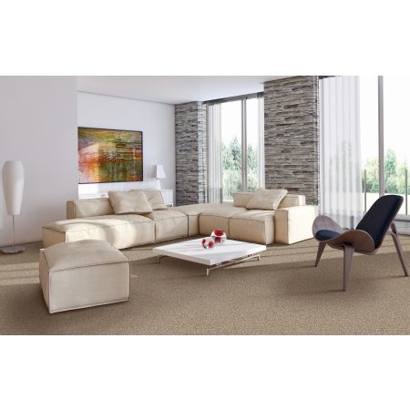 Mohawk Smartstrand Silk Nature's Luxury II Walnut Shell