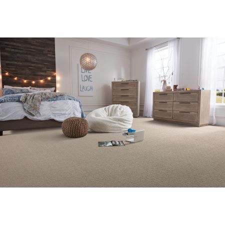 Mohawk Smartstrand Silk Exquisite Charm Cloud White