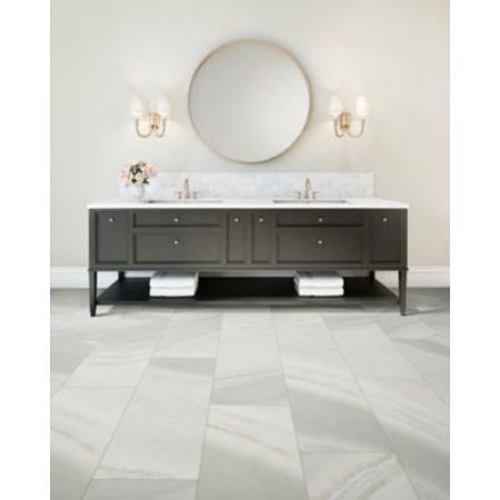 Mohawk Cape Loop Multi-Strip Silver Satin