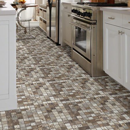 Shaw Floors Ceramic Solutions Timbered Mosaic Beech