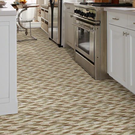 Shaw Floors Ceramic Solutions Molten Stretch Hexagon Glass Penny