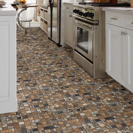 Shaw Floors Ceramic Solutions Timbered Mosaic Poplar