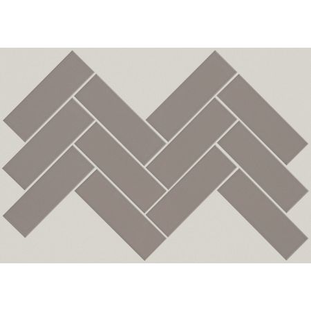 Shaw Floors Ceramic Solutions Grandeur Herringbone Gloss Taupe