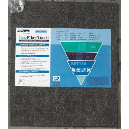 Philadelphia Commercial Eco Edge Cushion Fibertouch 40-12 Grey