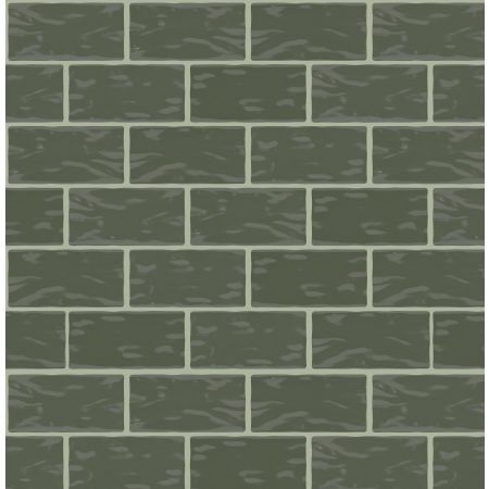Shaw Floors Ceramic Solutions Geoscapes 3x6 Wall Moss Green
