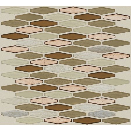 Shaw Floors Ceramic Solutions Molten Stretch Hexagon Glass Penny