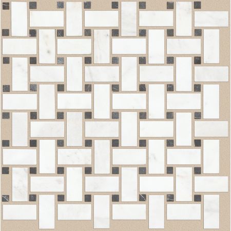 Shaw Floors Ceramic Solutions Boca Basketweave Mosaic Admiral