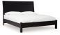 Danziar – Black – King Panel Bed With Low Footboard B1013B10
