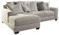 Ardsley – Pewter – 2-Piece Sectional With Laf Corner Chaise 39504S11