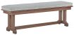 Emmeline – Brown – Bench With Cushion P420-600