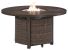 Paradise – Medium Brown – Round Fire Pit Table P750-776