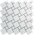 Emser Spin Porcelain Matte White/White W95SPINWHWH1111MO