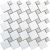Emser Spin Porcelain Matte White/Fawn W95SPINWHFA1111MO