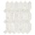 Marazzi Castellina™ Linear Hex White and Gray CT56-1513