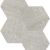 Anatolia Anciano Grigio Hexagon Mosaic 6in Honed 5001-0241-0