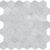 Anatolia Aura Fresca Hexagon Mosaic Honed 5001-0298-0