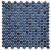 Elysium Tile Artistic Mosaic Collection Penny Round Blue M932-ArtisticMosaicCollectionPennyRoundBlue11.512.25MosaicMesh