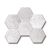 Boutique Akdo  Heritage Hexagon Blend 1 (M) White, Gray PO1901-HEXA01