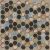Shaw Floors Ceramic Solutions Molten Hexagon Glass Bronze 00675_CS52V