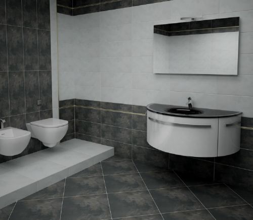 Emser Cosmopolitan Charcoal F02COSMCH1224V2